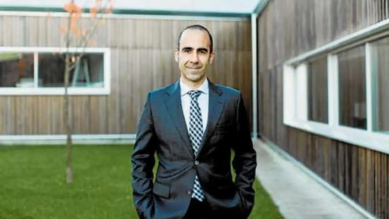 Iván Nogueiras Pérez, en la sede de Norvento en Lugo.