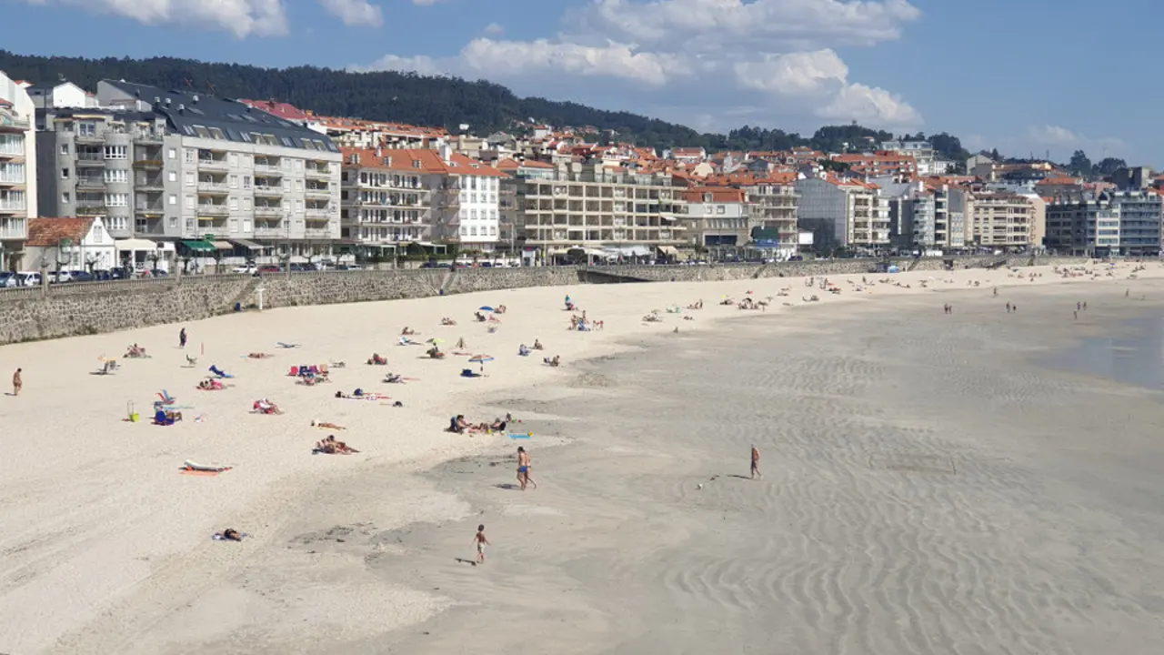 La playa de Silgar. PYM