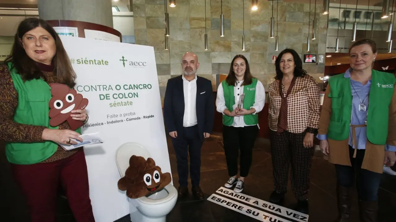 Campaña contra el cáncer de colon.EFE