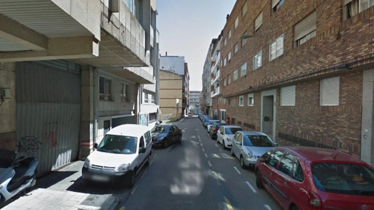 R&uacute;a Llorente de Vigo. GOOGLE MAPS