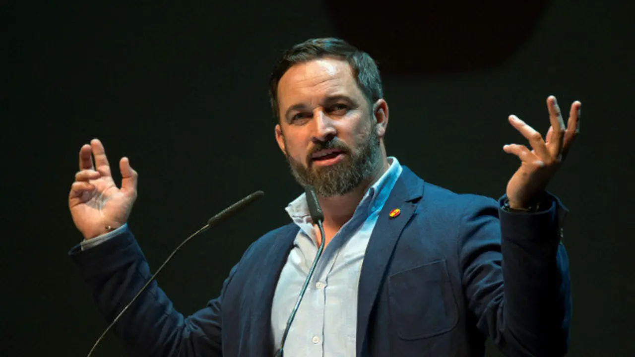 O presidente de Vox, Santiago Abascal. EFE