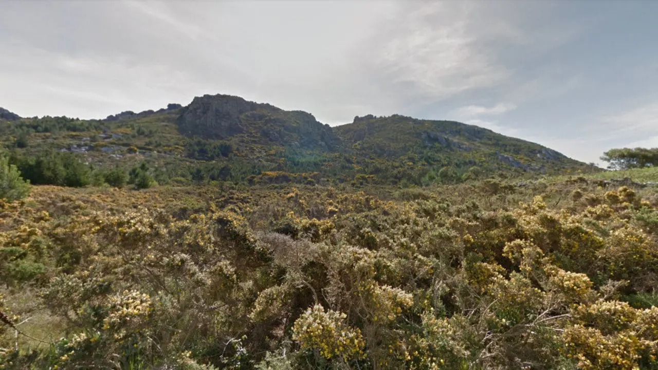 Entorno del Monte Louro, en donde tuvo lugar el accidente. GOOGLE