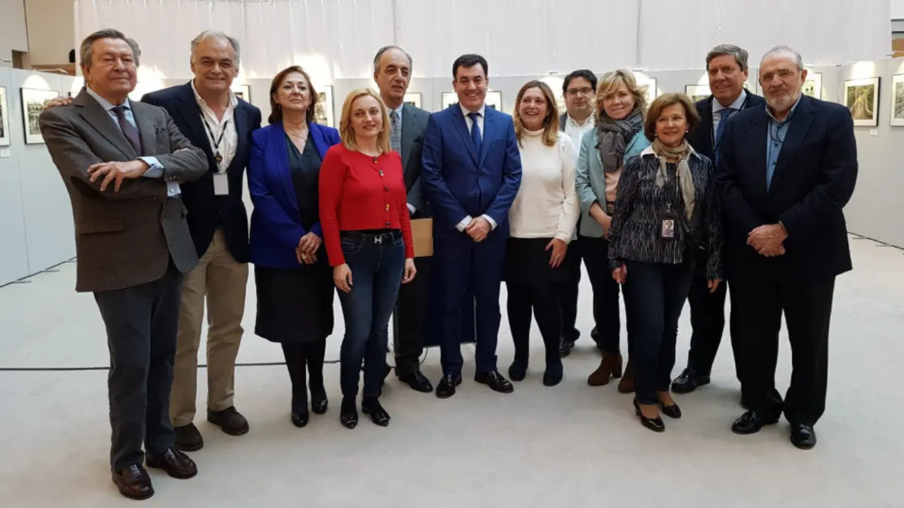 Rom&aacute;n Rodr&iacute;guez en el Parlamento Europeo. EP