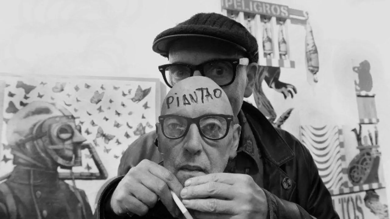 Quique Bordell, agora Piantao. J.VÁZQUEZ