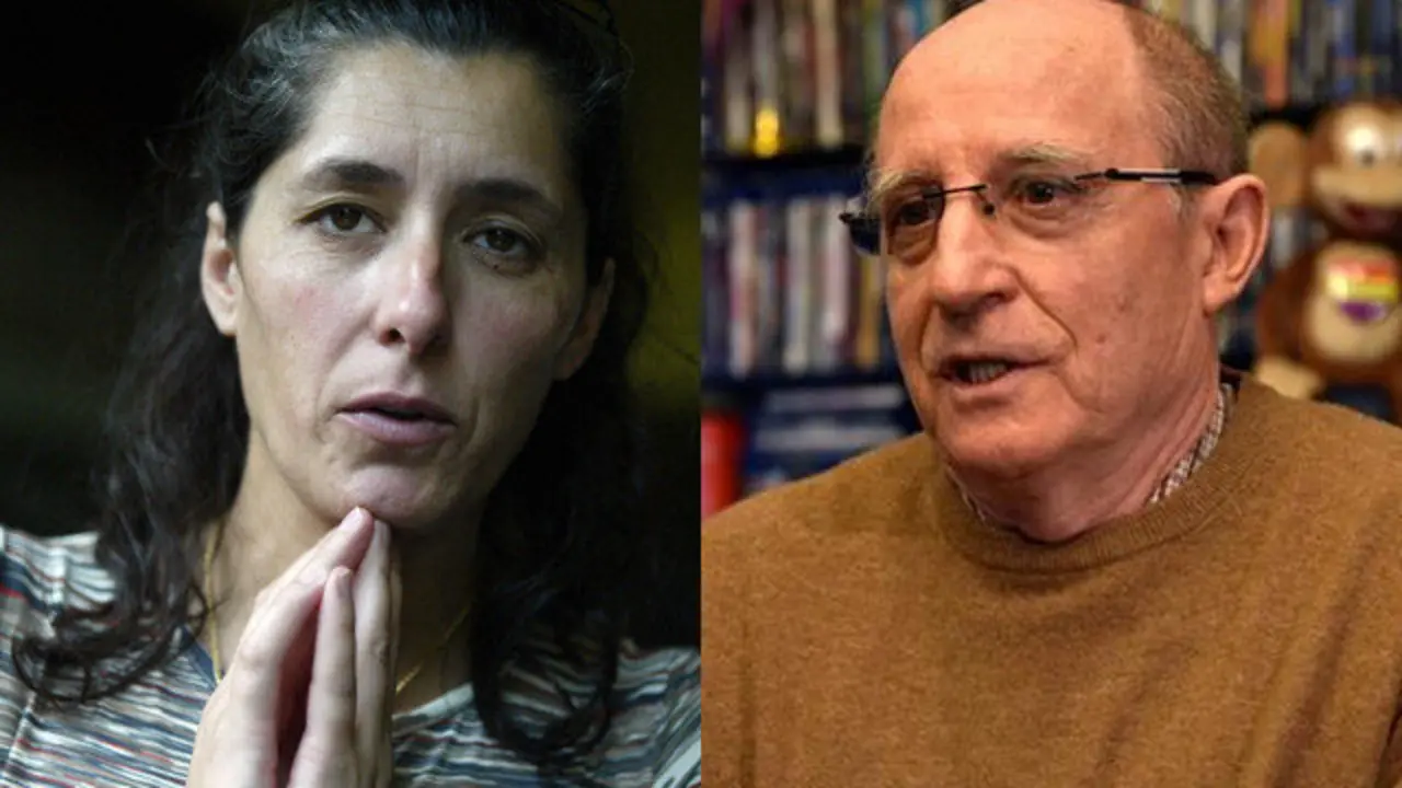 Ramona Maneiro y Ángel Hernández. CARLOS PEREZ (EFE)