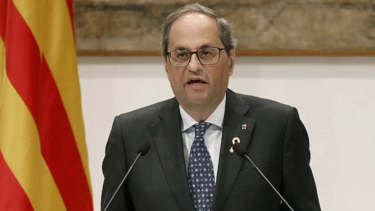 Quim Torra.ANDREU DALMAU (Efe)