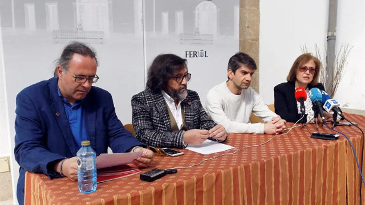 Lectura do fallo do premio José Couso. KIKO DELGADO (EFE)