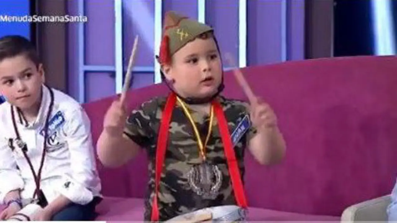 El niño vestido de legionario, en Canal Sur