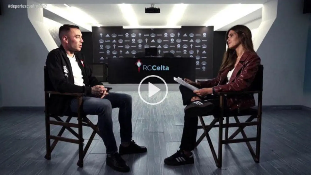 Iago Aspas y Sara Carbonero. CUATRO