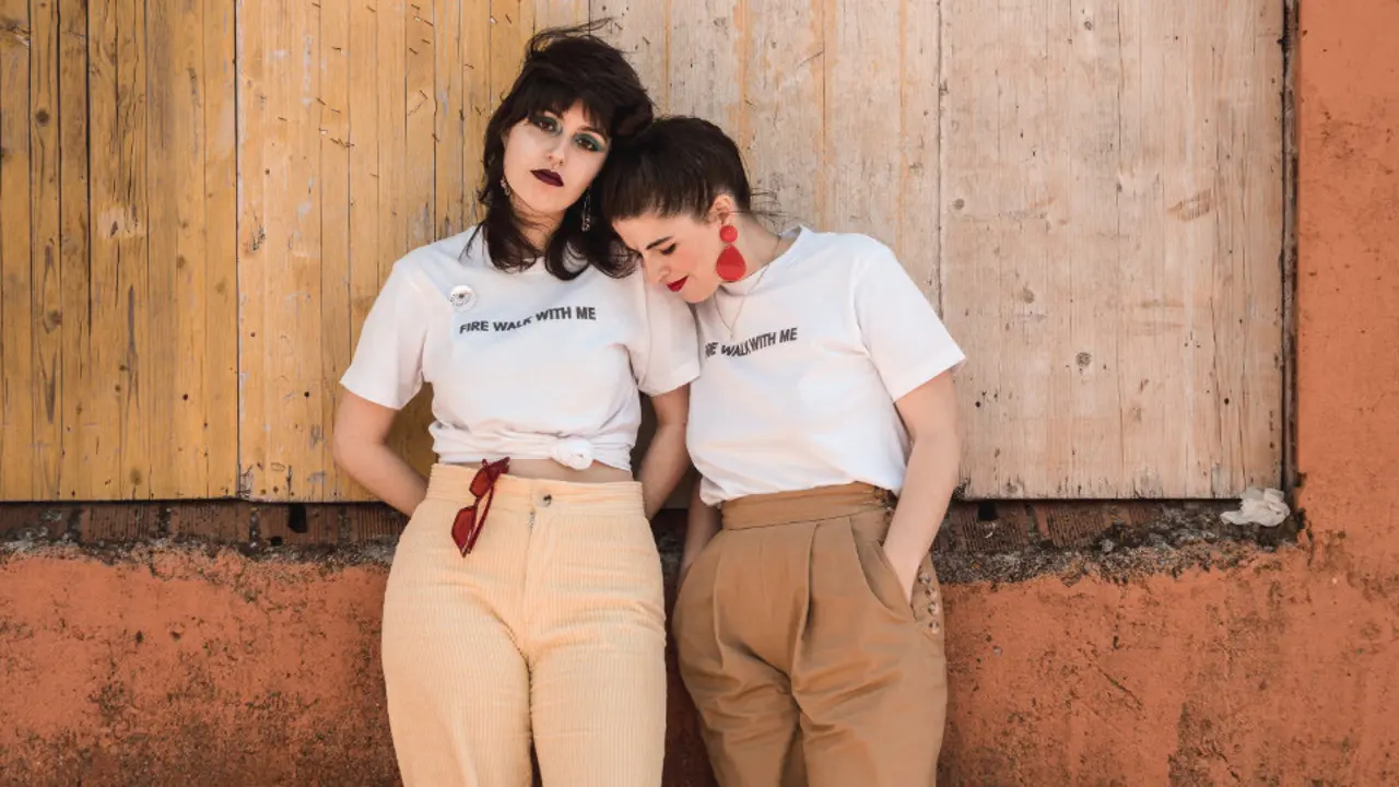 Alba Vidal e Laura Pedrouso. ALEX CARAUSAN