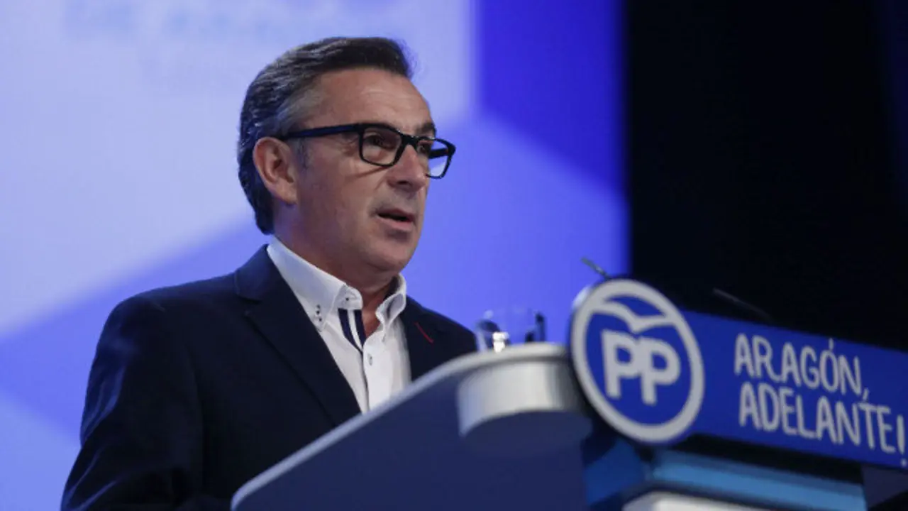 Beamonte, presidente del PP en Aragón. PP