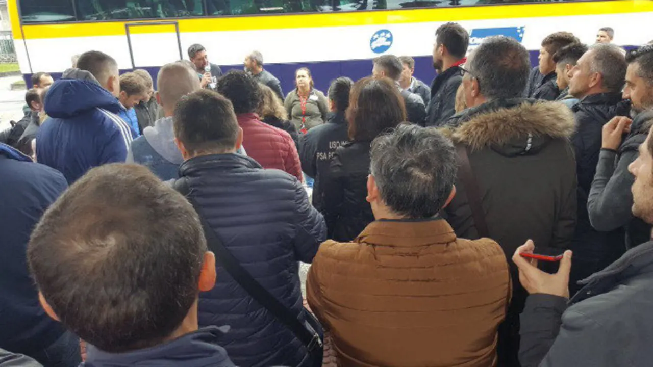 Paro en PSA. TWITTER (@Yolanda Díaz)