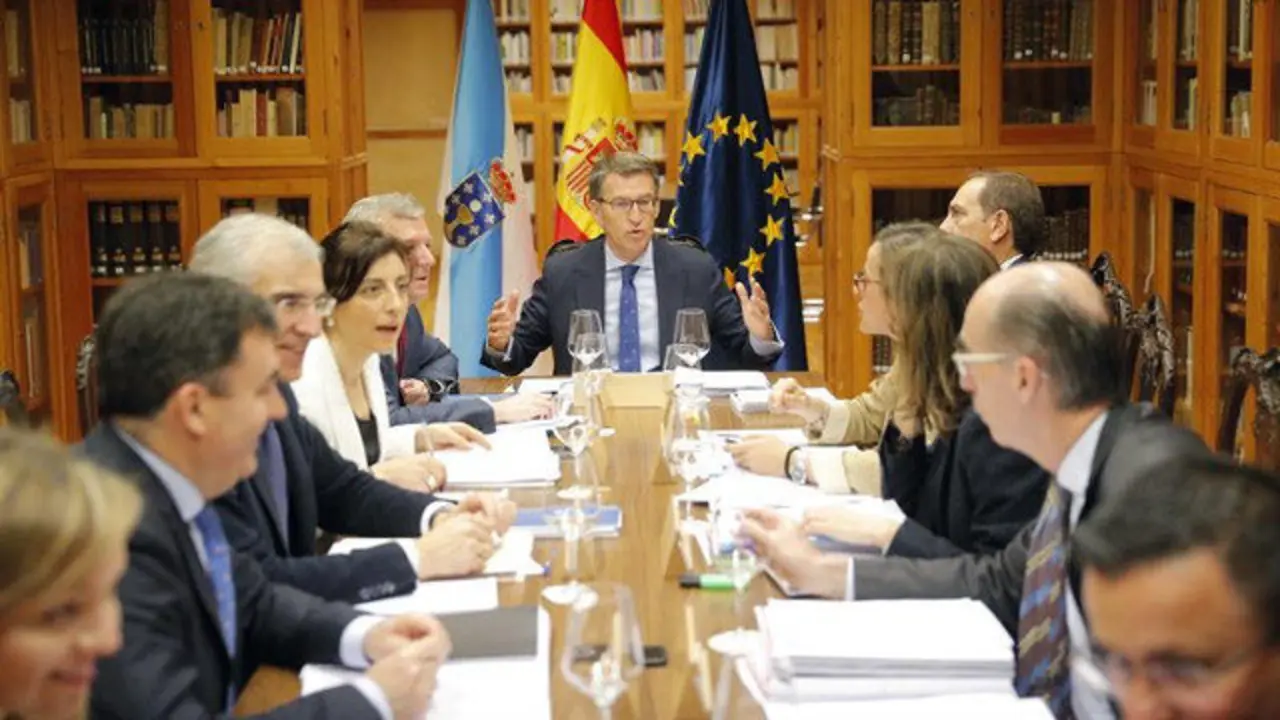 Consello da Xunta no Museo do Pobo Galego. LAVANDEIRA JR. (EFE)