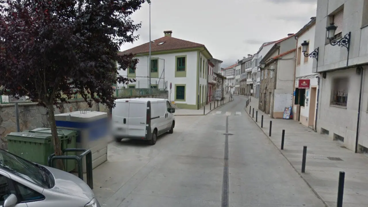 Calle San Lourenzo, en Santiago de Compostela.GOOGLE MAPS