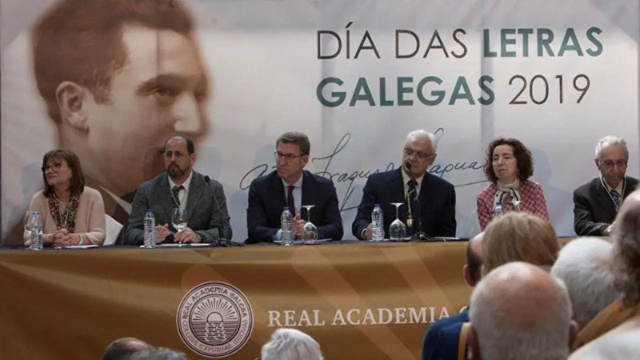 Acto do Día das Letras Galegas. SALVADOR SAS (EFE)