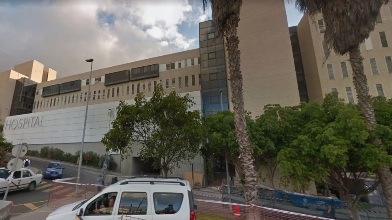 El hospital canario Doctor Negrín, que Vox propone pasar a llamar Hospital Amancio Ortega. GOOGLE MAPS