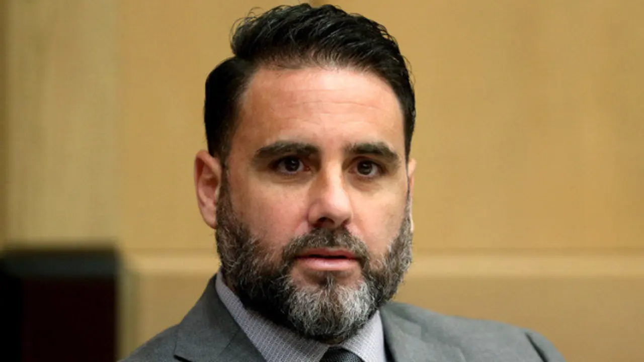 Pablo Ibar, na audiencia deste m&eacute;rcores. EFE