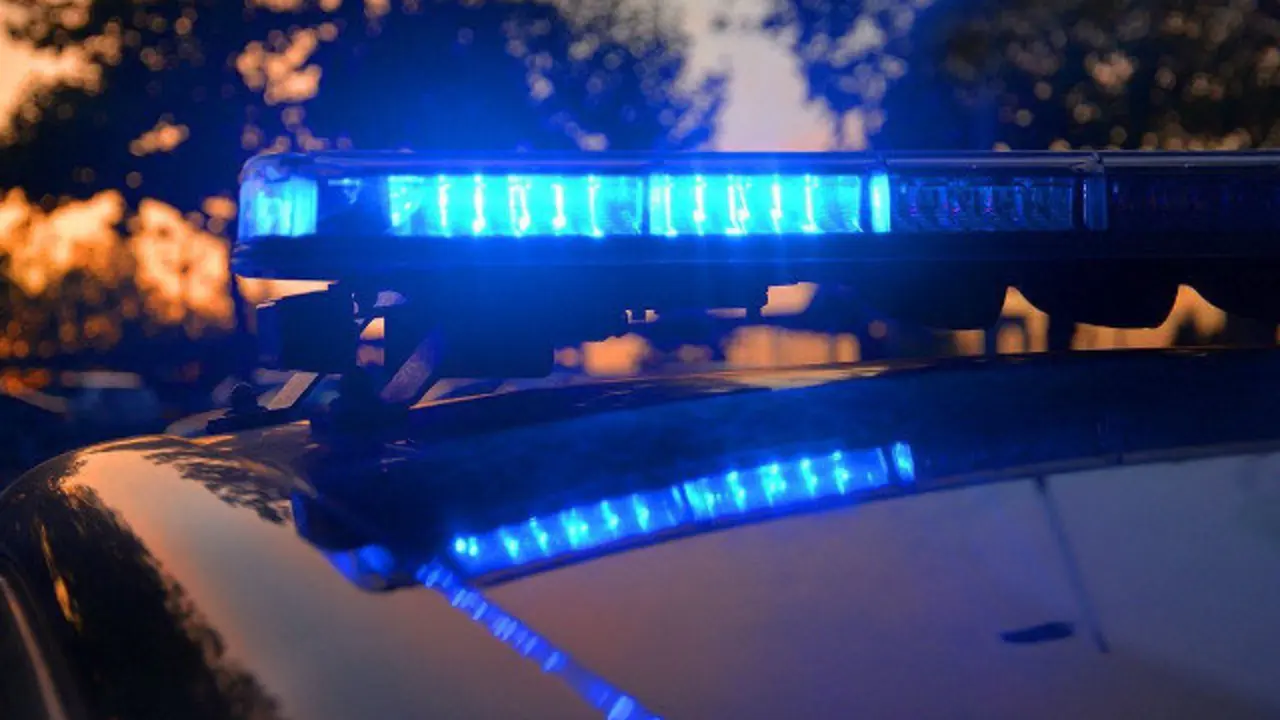 Vehículo de Policía.POLICÍA