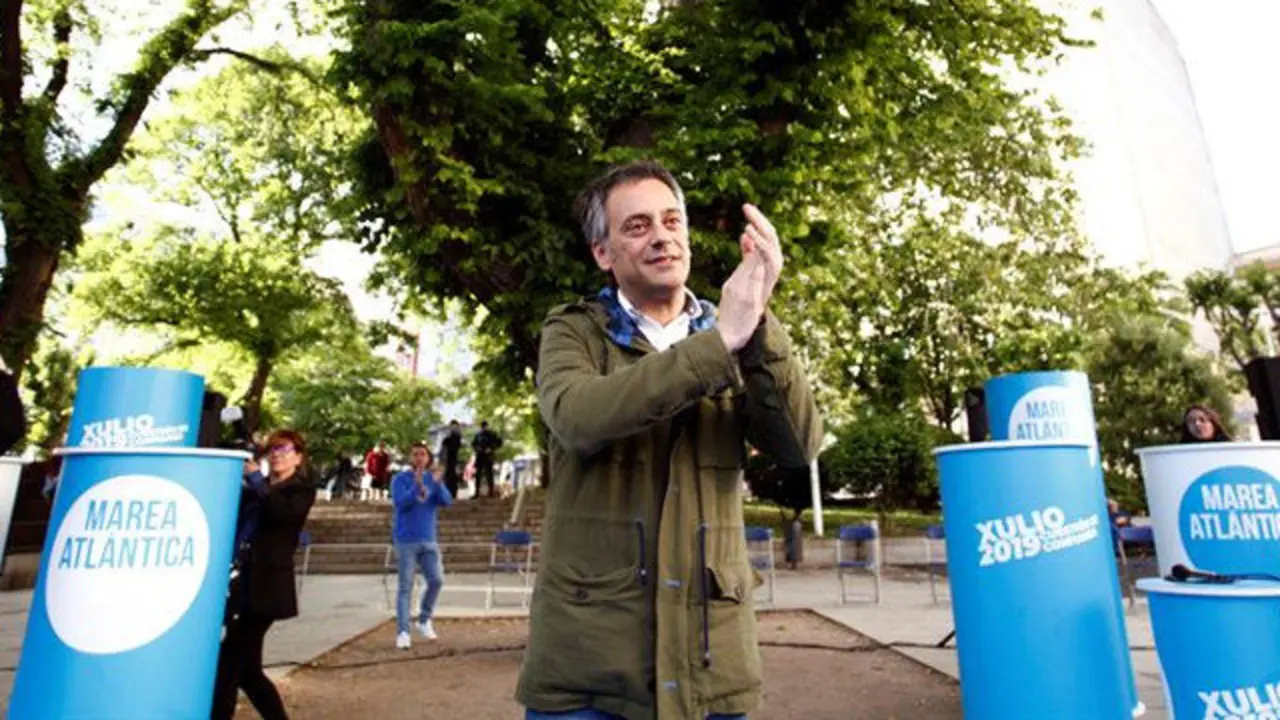 Xulio Ferreiro, no peche de campaña. CABALAR (EFE)
