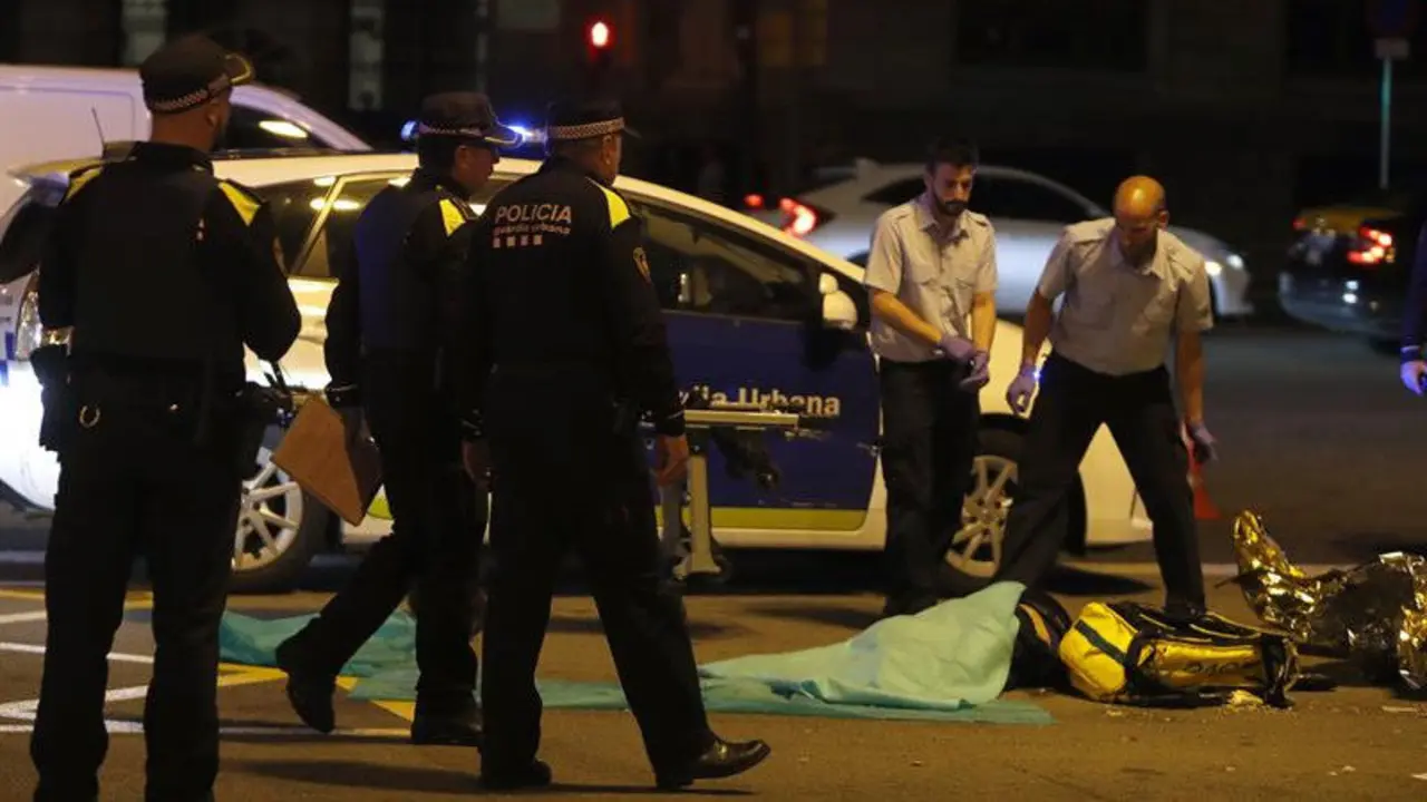 Policía en el lugar del suceso. EFE