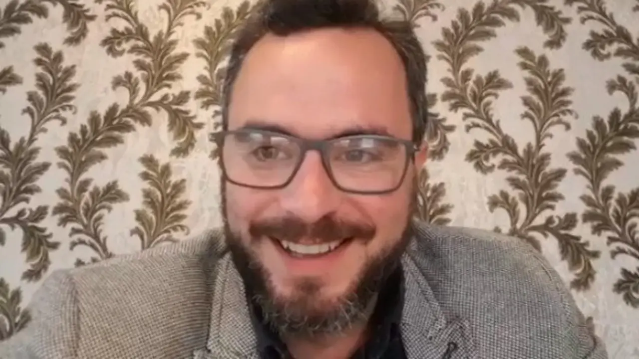 O excoordinador de Vox en Moguer, Luís Mántaras. FACEBOOK