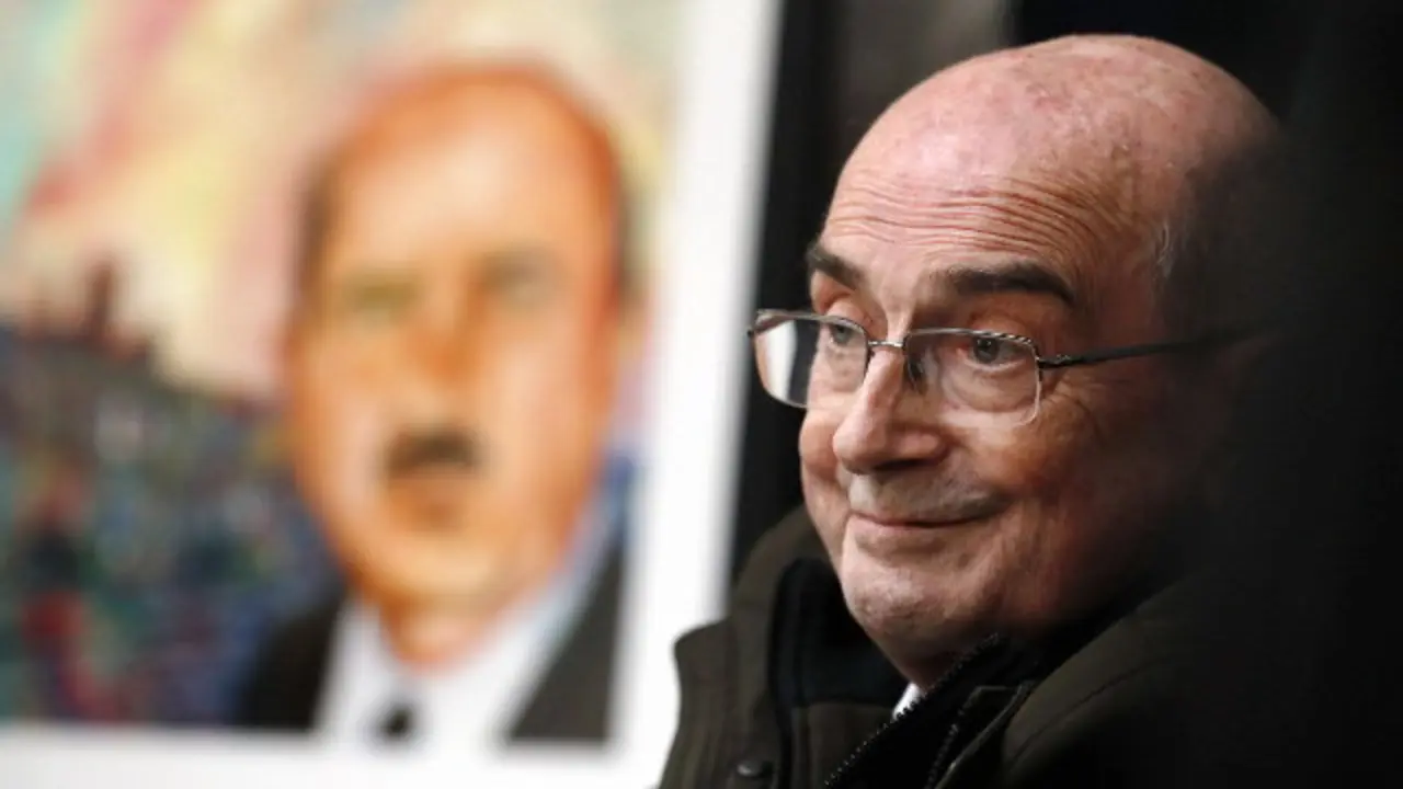 Manuel Regueiro Tenreiro, nun acto en Lugo o pasado 9 de maio. VICTORIA RODRÍGUEZ