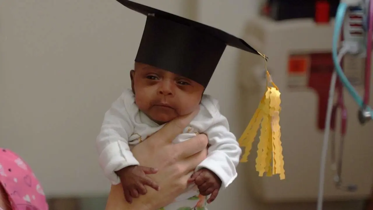 Saybie, al recibir el alta. SHARP HEALTHCARE SAN DIEGO