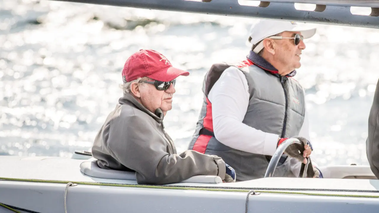 © Maria Muina I Sailingshots.es, 08/09/2017 - Vigo (Pontevedra) - Regata Rey Juan Carlos - El Corte Inglés Máster 2017, Sanxenxo 2017 - Dia 1.