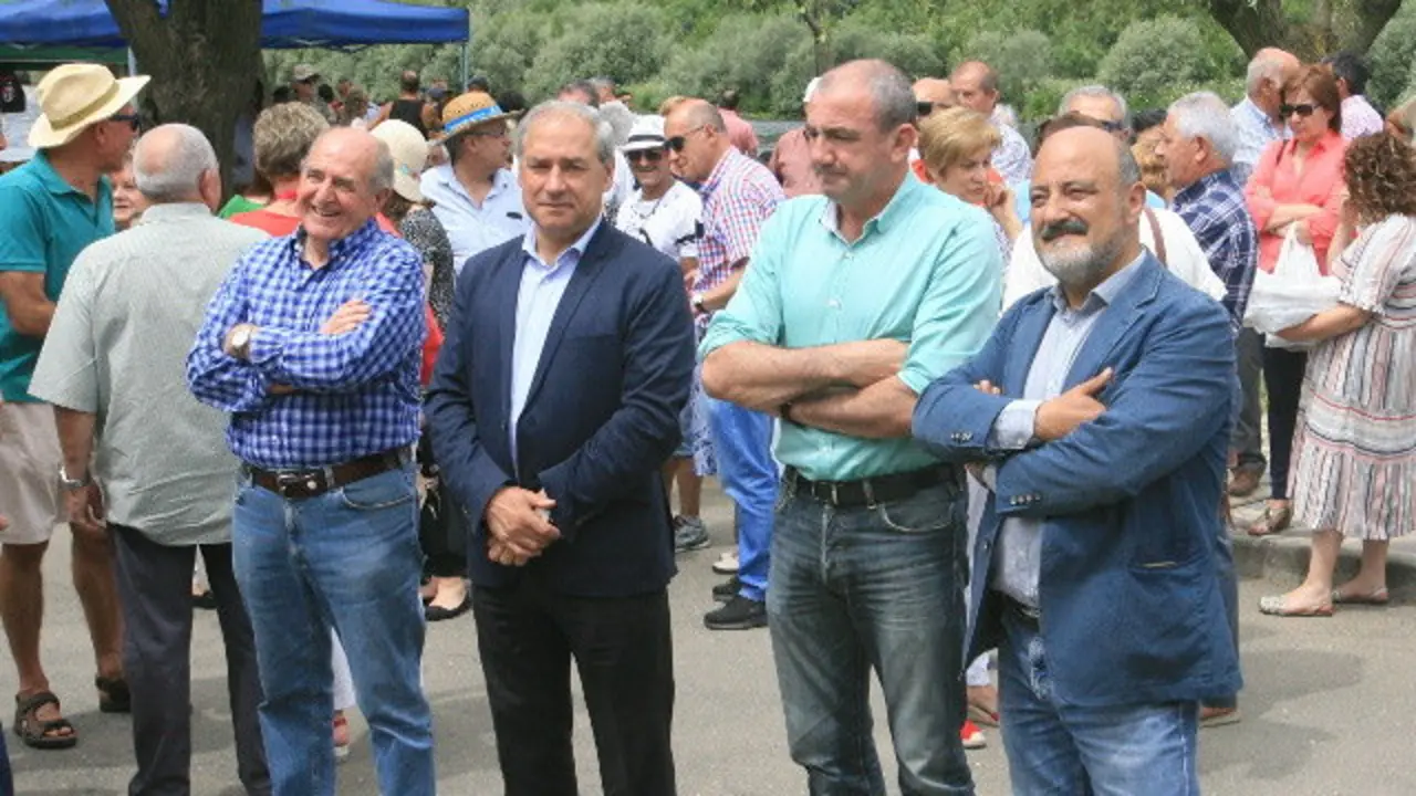 Tomé y Campos, el domingo en Ribas de Sil. L.A.R