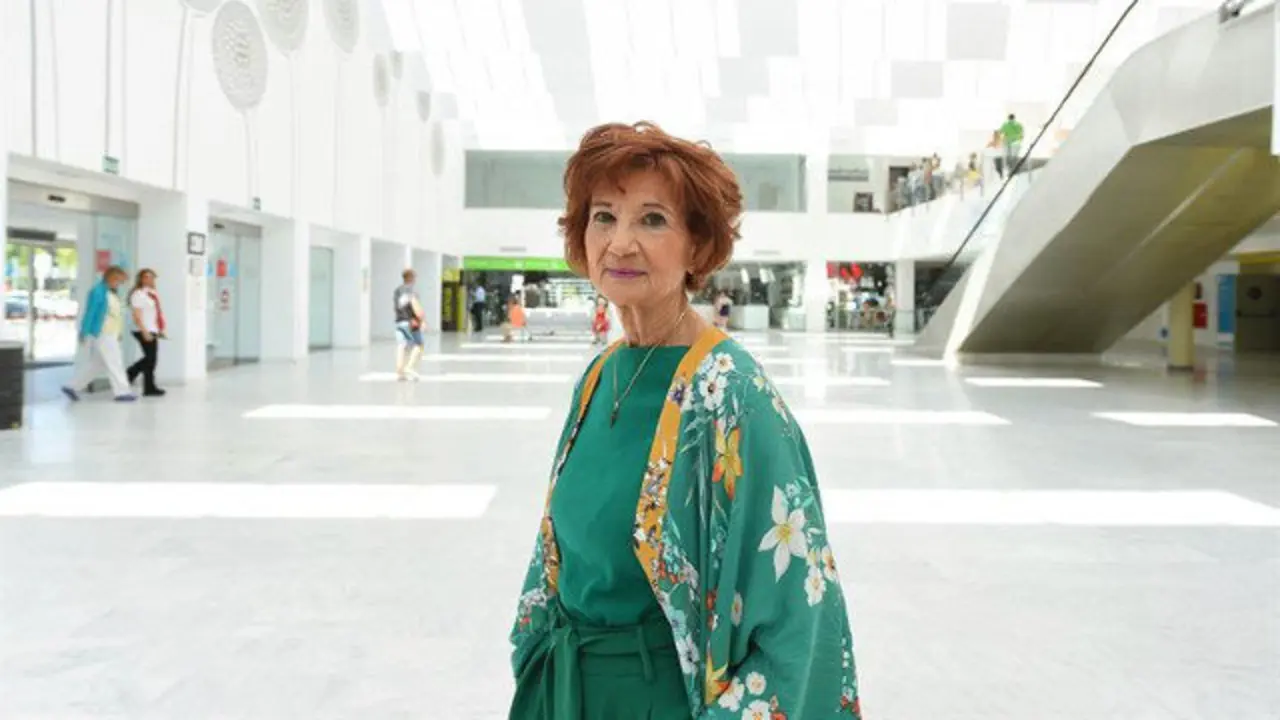 La paciente trasplantada más longeva del mundo, Carmen Villanueva. FERNANDO VILLAR