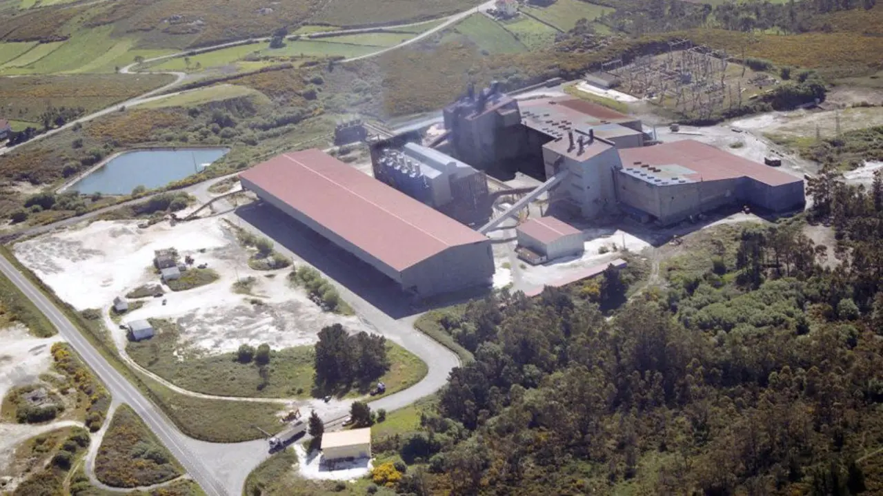 Factoría de Ferroglobe en Dumbría.EP