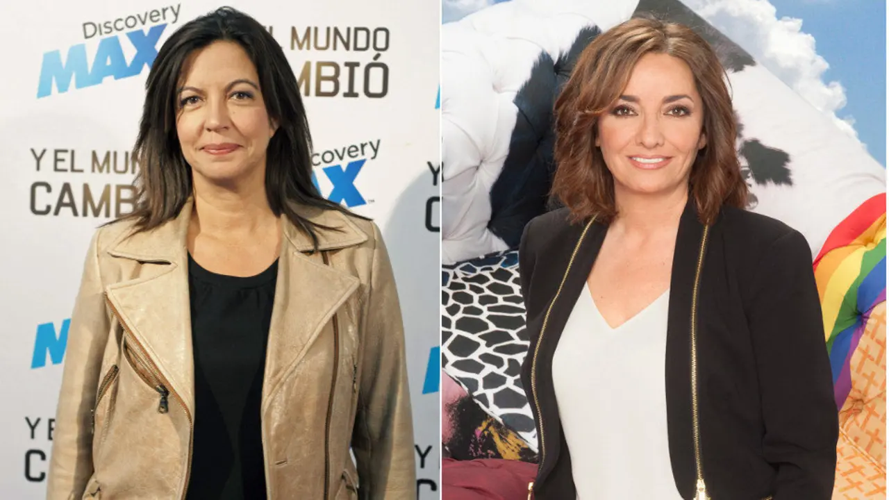 Àngels Barceló y Pepa Bueno. ARCHIVO