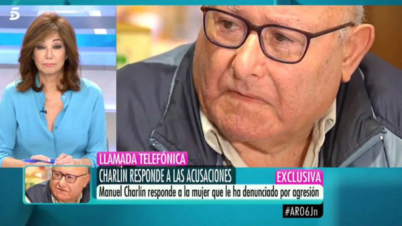 Charlín entra en directo en El Programa de Ana Rosa. TELECINCO
