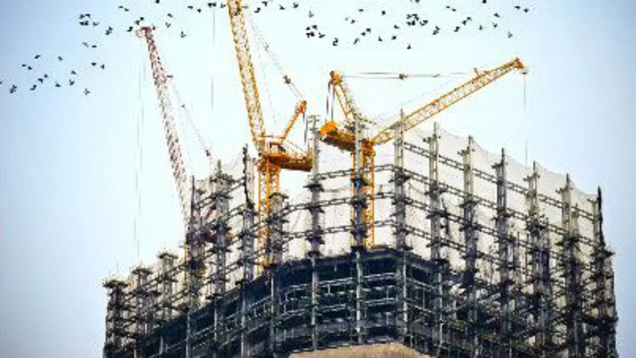 Un edificio en construcci&oacute;n. EP