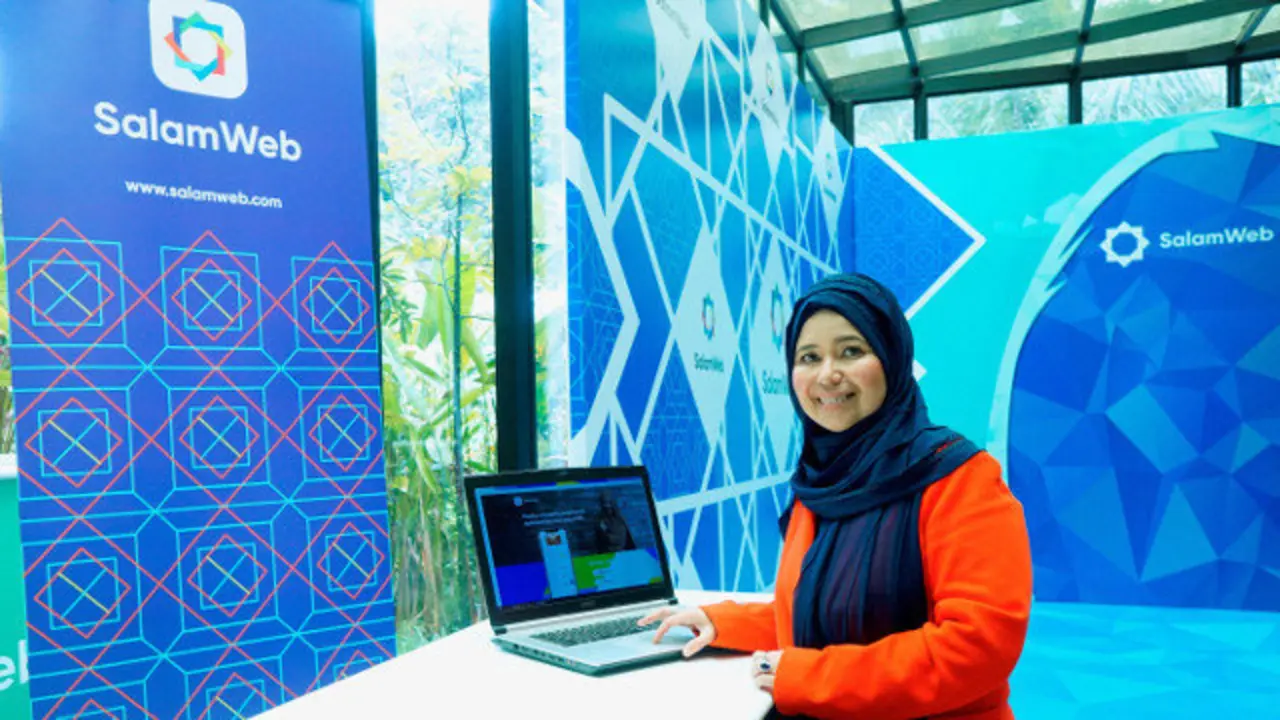 Hajjah Hasni Zarina, directora general de la compa&ntilde;&iacute;a SalamWeb Technologies. EFE