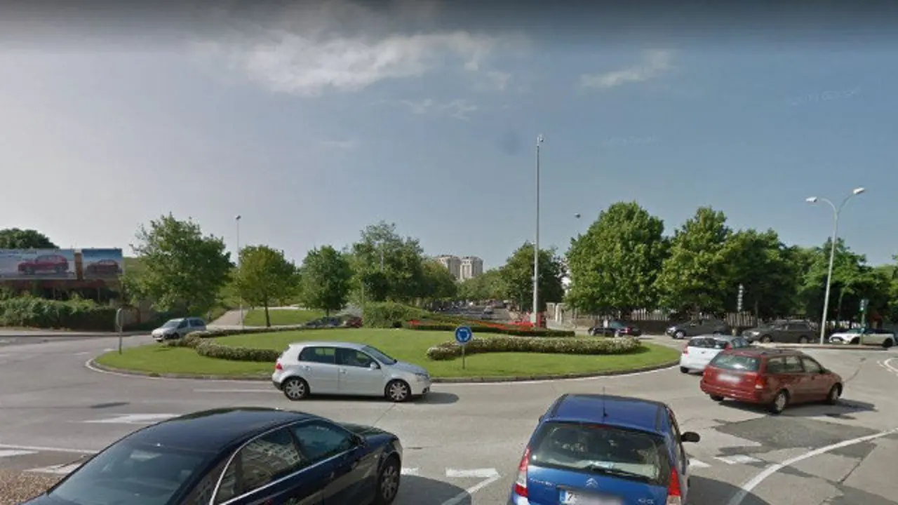 Rotonda del Pavo Real en A Coru&ntilde;a. GOOGLE MAPS