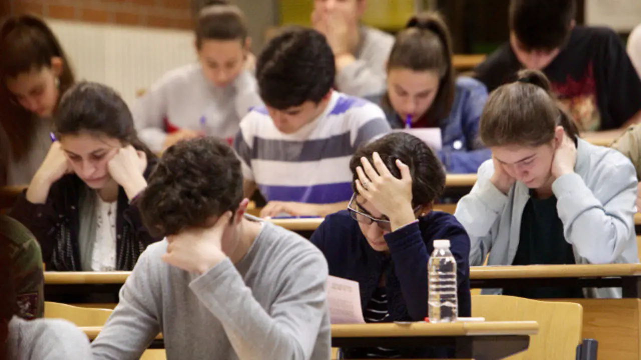 Probas da Selectividade en Pontevedra. DAVID FREIRE