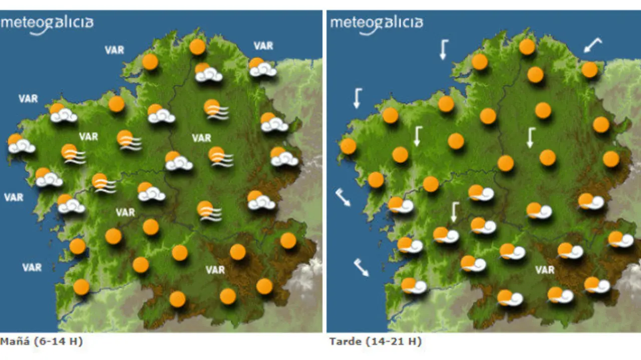 Tempo en Galicia. EP