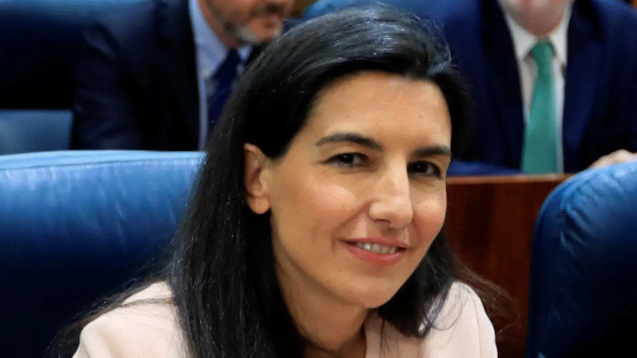 Rocío Monasterio, de Vox. FERNANDO ALVARADO (EFE)
