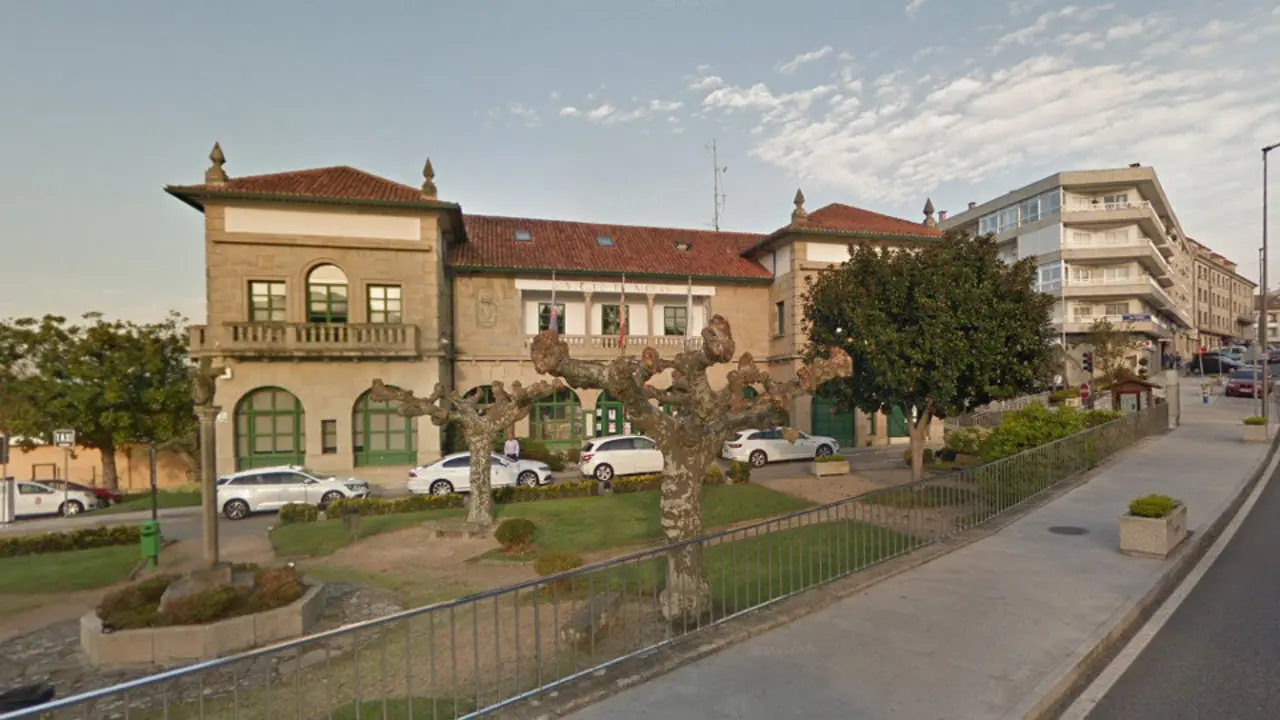 Fachada de la Casa Consistorial de Nigrán. GSV