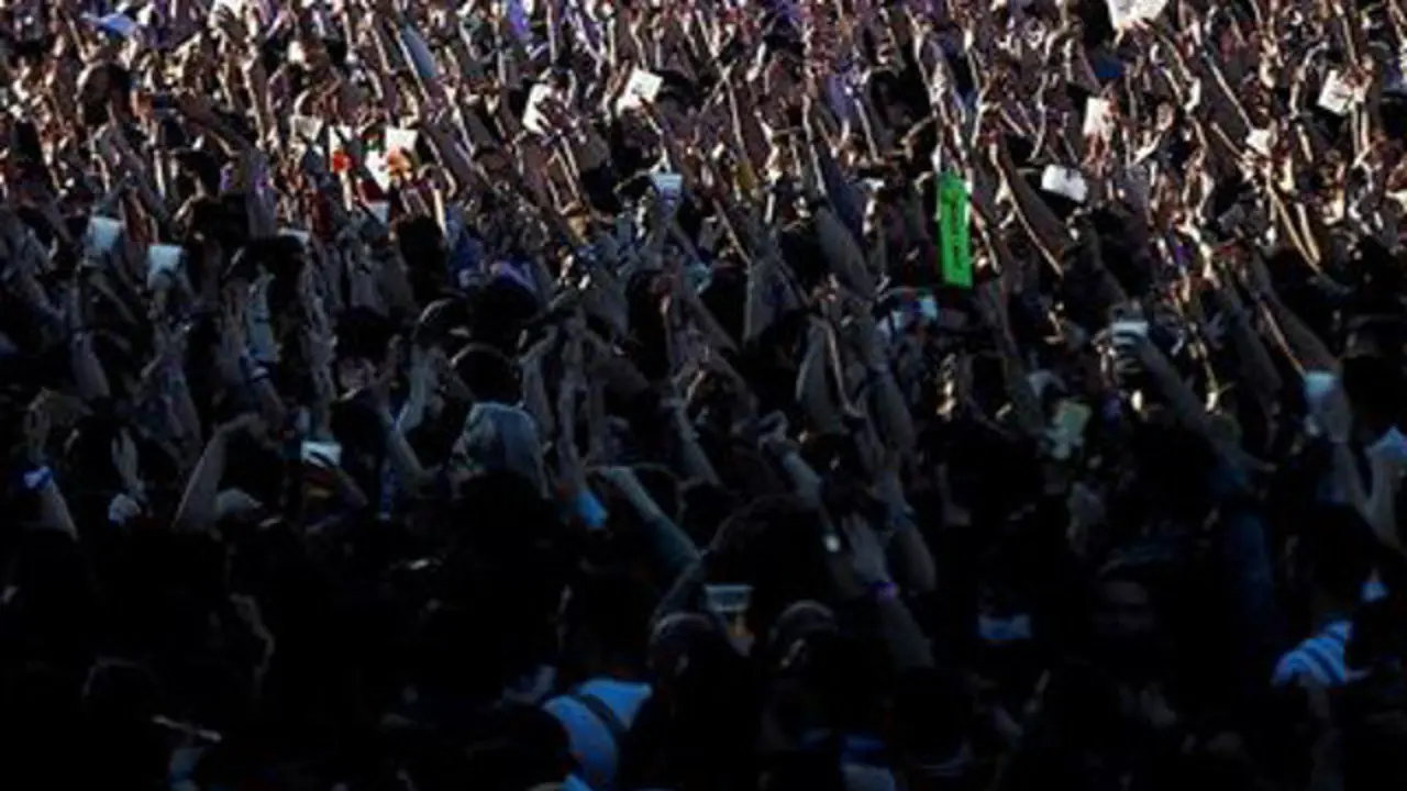 Público en O Son do Camiño ÓSCAR CORRAL