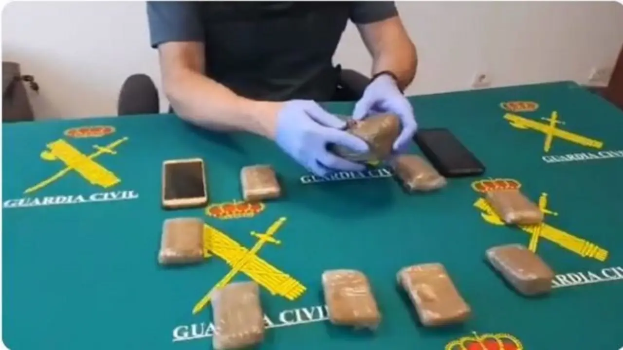 Material incautado por la Guardia Civil. GUARDIA CIVIL