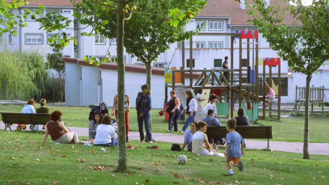 Un parque gallego. AEP