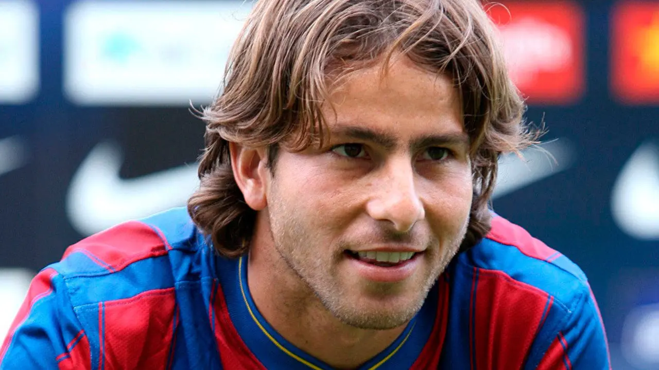 El brasileño Maxwell Scherrer, cuando jugaba en el Barcelona. ARCHIVO