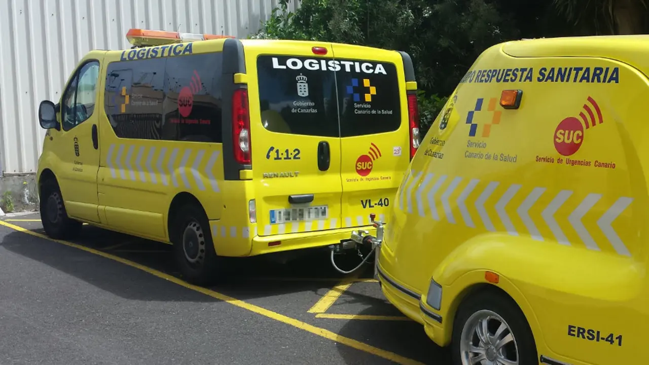 Equipo de respuesta sanitaria del Servicio de Emergencias Canario. EP