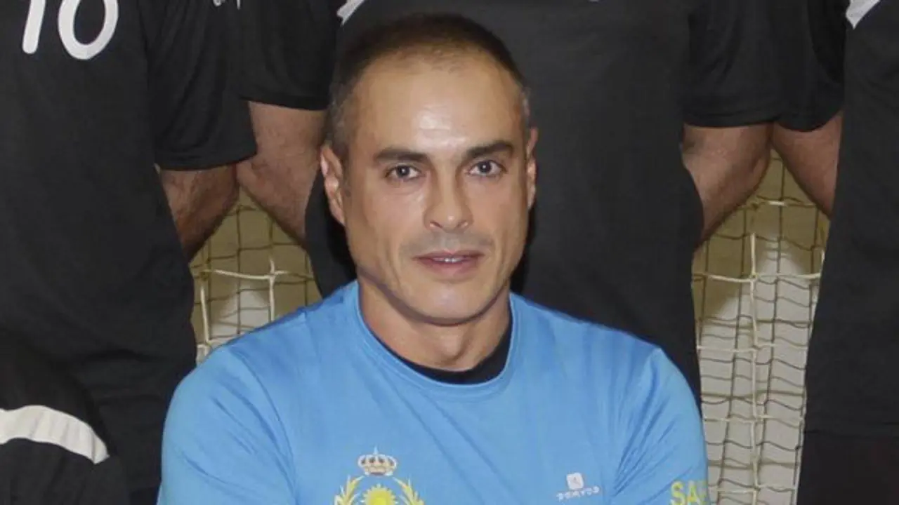 El militar de la Brilat fallecido durante un partido. ADP