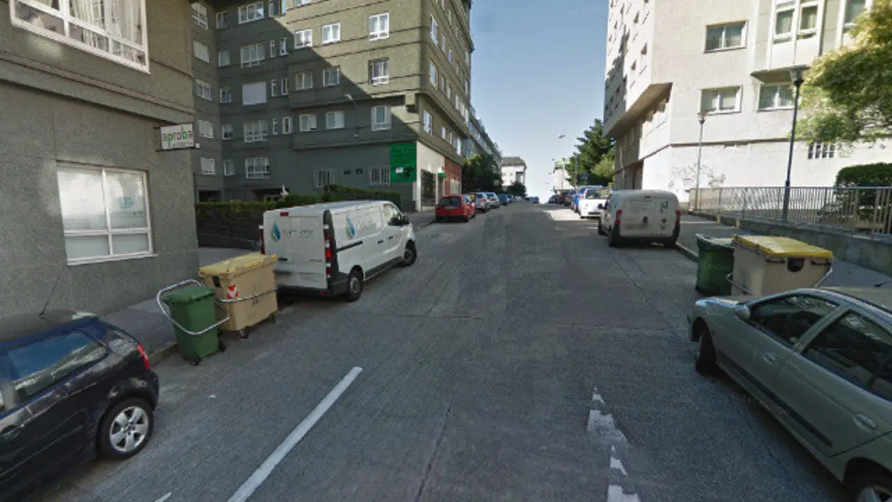 R&uacute;a Antonio R&iacute;os, onde ocorreu o accidente. GOOGLE MAPS