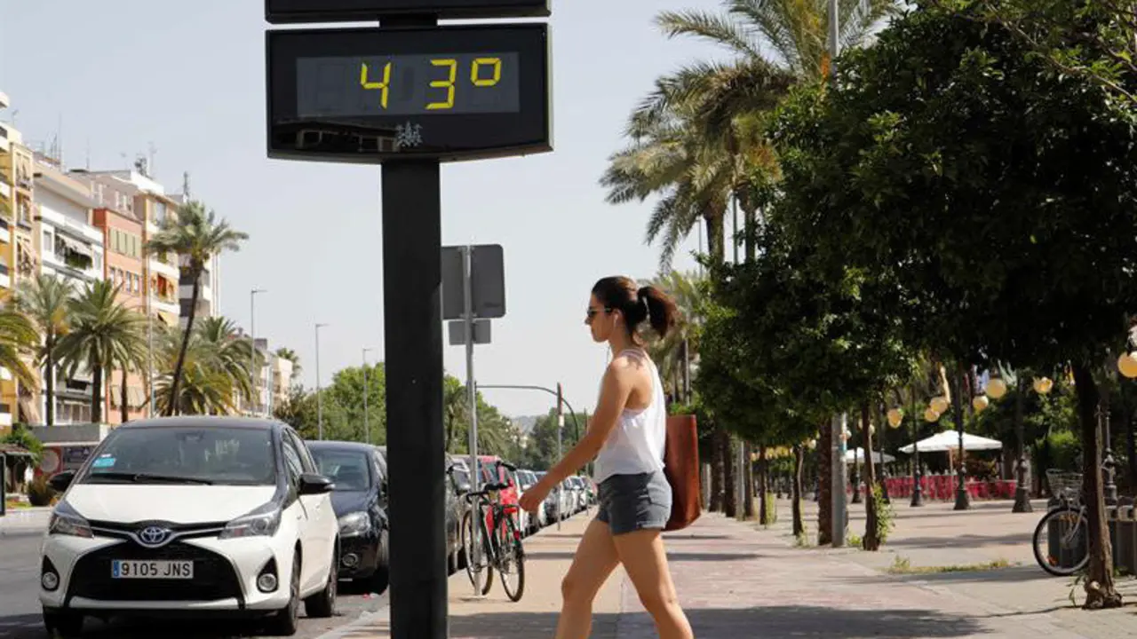 Termómetro en Córdoba. EFE.
