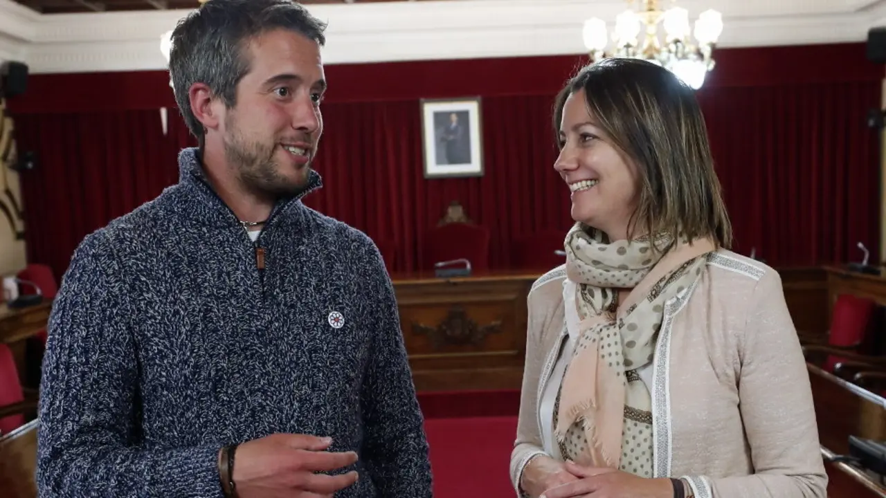 Rubén Arroxo y Lara Méndez. AEP