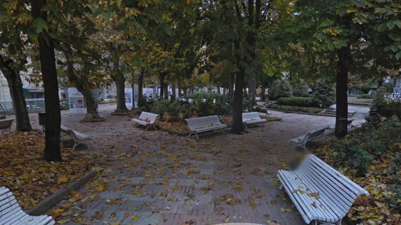 Parque de San Lázaro en Ourense. GOOGLE MAPS